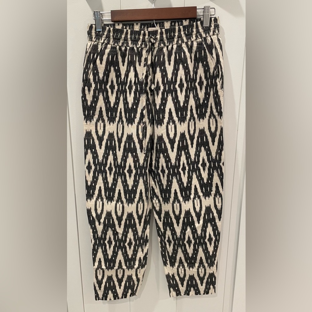 J.Crew Ikat Drawstring Pants Size 0